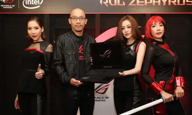 เอซุส เผยโฉม แล็ปท็อปเกมมิ่ง บางที่สุดในโลกอย่าง ROG Zephyrus GX501 ในไทยแล้ว