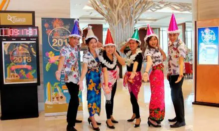 “New Year’s EVE “ALOHA PARTY” เคาท์ดาวน์ 2018” ที่โรงแรมเดอะ แกรนด์ โฟร์วิงส์ คอนเวนชั่น กรุงเทพฯ