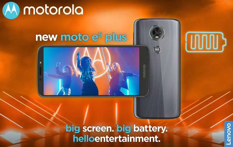 รวมฟีเจอร์เด็ดสำหรับคนไลฟ์สไตล์สุดเหวี่ยงที่ควรซื้อ moto e5 plus