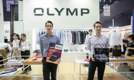 “OLYMP” No. 1 Shirt from Germany ครั้งแรกกับการเปิดตัว แบรนด์ OLYMP แบรนด์เสื้อเชิ้ต สัญชาติเยอรมัน  ในงานสหกรุ๊ปแฟร์ ครั้งที่ 22