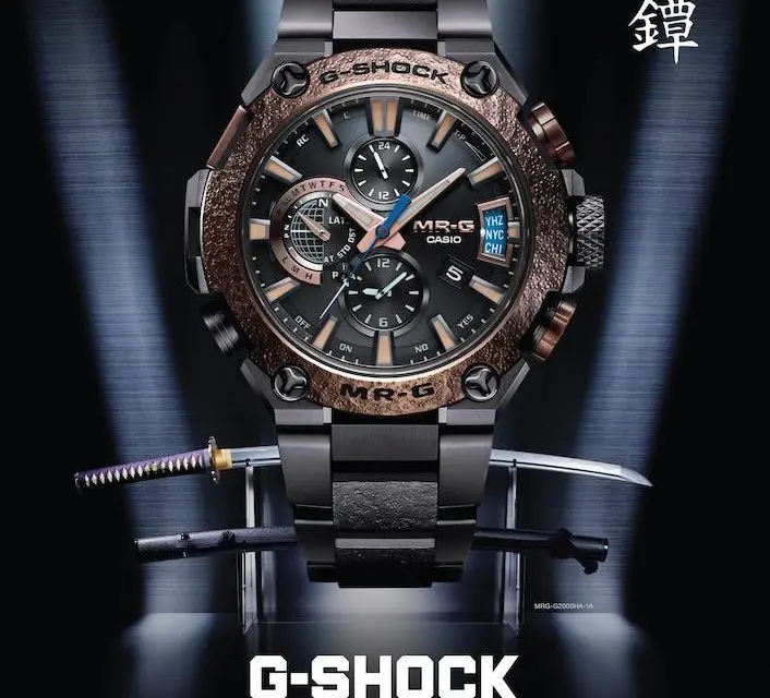 CASIO G-SHOCK เผยโฉม G-SHOCK MRG-G2000HA Limited Edition แรงบันดาลใจจากดาบซามูไรญี่ปุ่นสู่นาฬิกาสุดหรูทรงคุณค่า