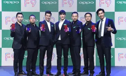 ออปโป้ เปิดตัว OPPO F9 สมาร์ทโฟนใหม่ ฟีเจอร์สุดล้ำ ดีไซน์ปฏิวัติวงการ พร้อมคว้า “ณเดชน์ คูกิมิยะ” เป็นพรีเซนเตอร์ สื่อแนวคิด Enjoy Your Freedom