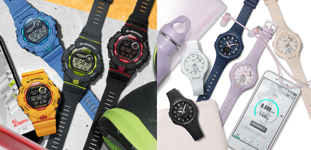 CASIO G-SHOCK เปิดตัวนาฬิการุ่นใหม่ G-SQUAD สุดคูล ให้สาวก G-SHOCK และ BABY G ใช้ชีวิตสุดแอคทีฟได้เต็มที่