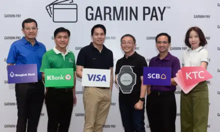 ฟีเจอร์การชำระเงินไร้สัมผัสใหม่ล่าสุดบนนาฬิกาข้อมือสมาร์ตวอทช์ GARMIN ช่วยให้ลูกค้าสะดวกในการชำระเงินได้ง่าย และรวดเร็วมากยิ่งขึ้น