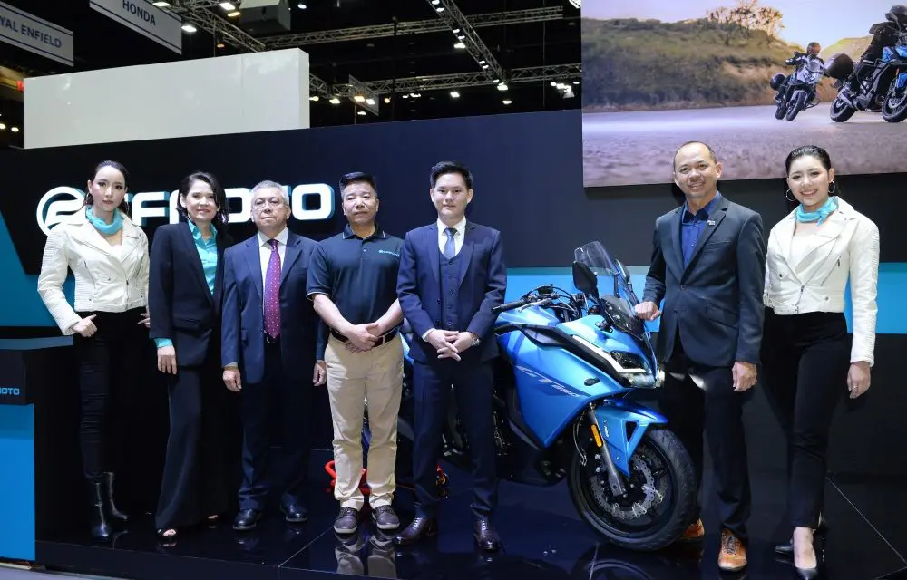 CFMOTO เปิดตัวมอเตอร์ไซค์โมเดลล่าสุด 650GT คาดเป้ายอดขาย 5,000 คัน