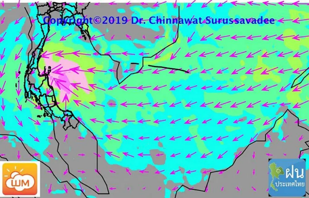 สจล. ตั้งศูนย์ดาต้าเซ็นเตอร์ติดตามความเคลื่อนไหวของพายุ แนะประชาชน เกาะติดอิทธิพลของพายุปาบึก ด้วยแอปฯ WMApp และ ThailandRain พร้อมเตือน 15 จังหวัดภาคใต้ เฝ้าระวังฝนตกหนัก ลมแรง