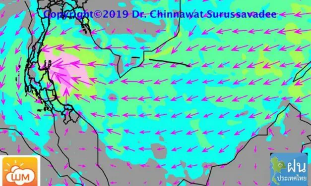 สจล. ตั้งศูนย์ดาต้าเซ็นเตอร์ติดตามความเคลื่อนไหวของพายุ แนะประชาชน เกาะติดอิทธิพลของพายุปาบึก ด้วยแอปฯ WMApp และ ThailandRain พร้อมเตือน 15 จังหวัดภาคใต้ เฝ้าระวังฝนตกหนัก ลมแรง