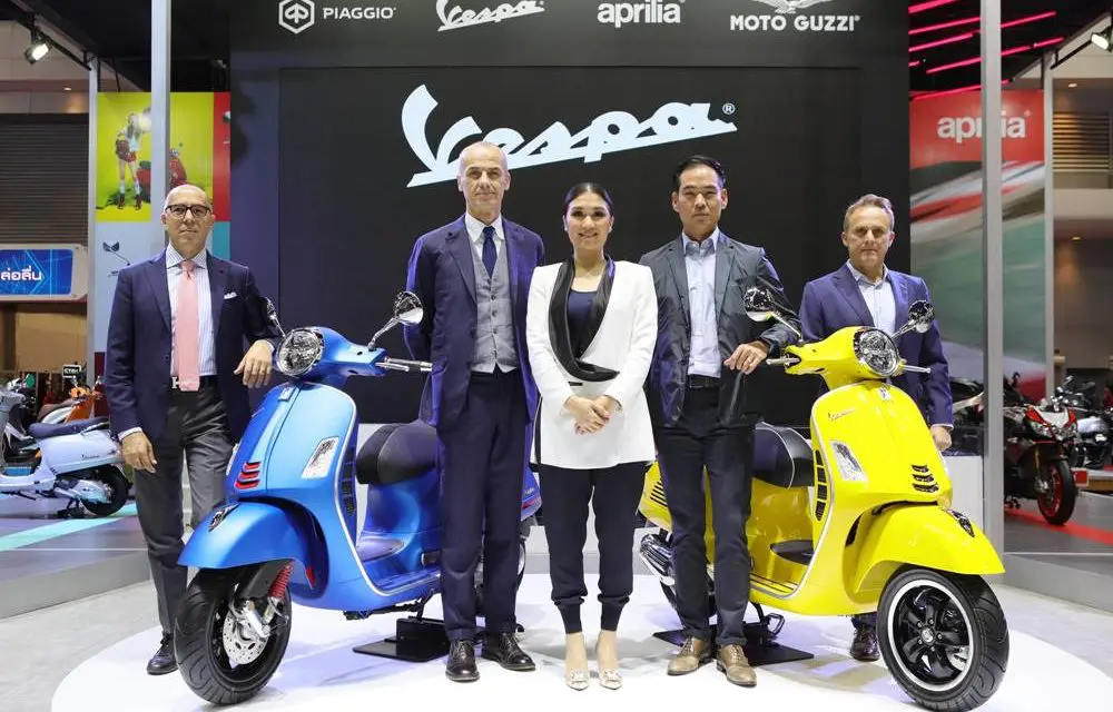 “เวสปิอาริโอ” ยกทัพนวัตกรรมสองล้อใหม่เขย่ามอเตอร์โชว์ ครั้งที่ 40 ด้วย Vespa GTS MY19 I Vespa S collection I Aprilia RSV4 1100 Factory I Moto Guzzi V85 TT พร้อมโปรโมชั่นและข้อเสนอสุดพิเศษมากมาย