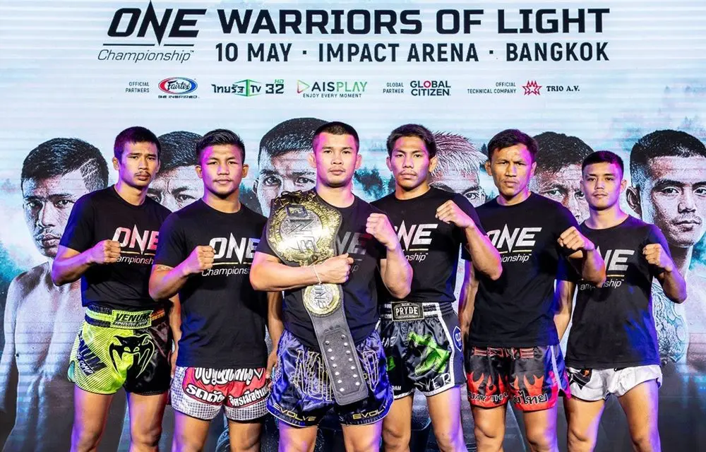 วัน แชมเปี้ยนชิพ เตรียมเปิดศึก ONE: WARRIORS OF LIGHT 10 พ.ค.นี้ “น้องโอ๋” นำทัพซ้อมเข้ม เตรียมถล่มยุ่นป้องแชมป์โลก