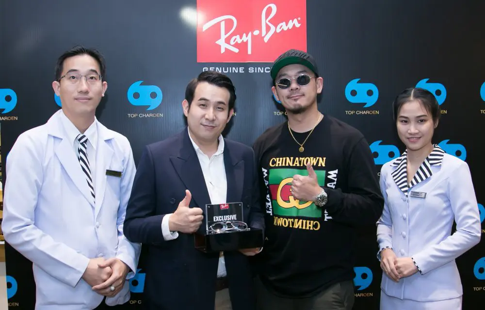 แว่นท็อปเจริญ จัดงาน “Ray-Ban Exclusive Launch” เปิดตัวแว่นเรย์แบน ลิมิเต็ดดีไซน์ มีขายเฉพาะที่ร้านแว่นท็อปเจริญเท่านั้น