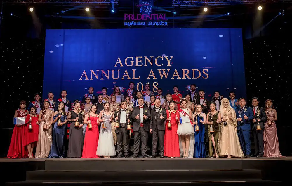 พรูเด็นเชียล ประกันชีวิต จัดงานประกาศรางวัลแห่งเกียรติยศ “Agency Annual Awards 2018”