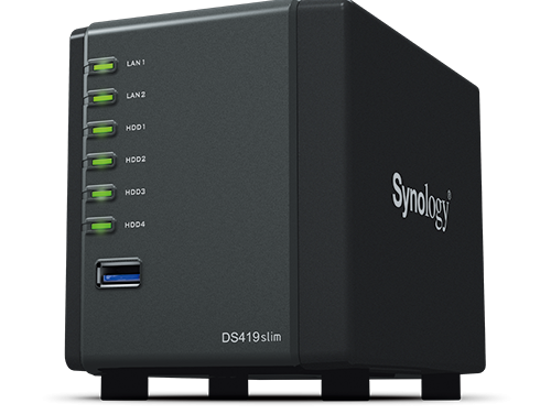 Synology® เปิดตัว DiskStation DS419slim คลาวด์ส่วนตัวขนาดเล็กสุดกะทัดรัด NAS ขนาดเล็กพอดีมือ ที่ออกแบบมาเพื่อโฮมออฟฟิศและการใช้งานภายในบ้าน