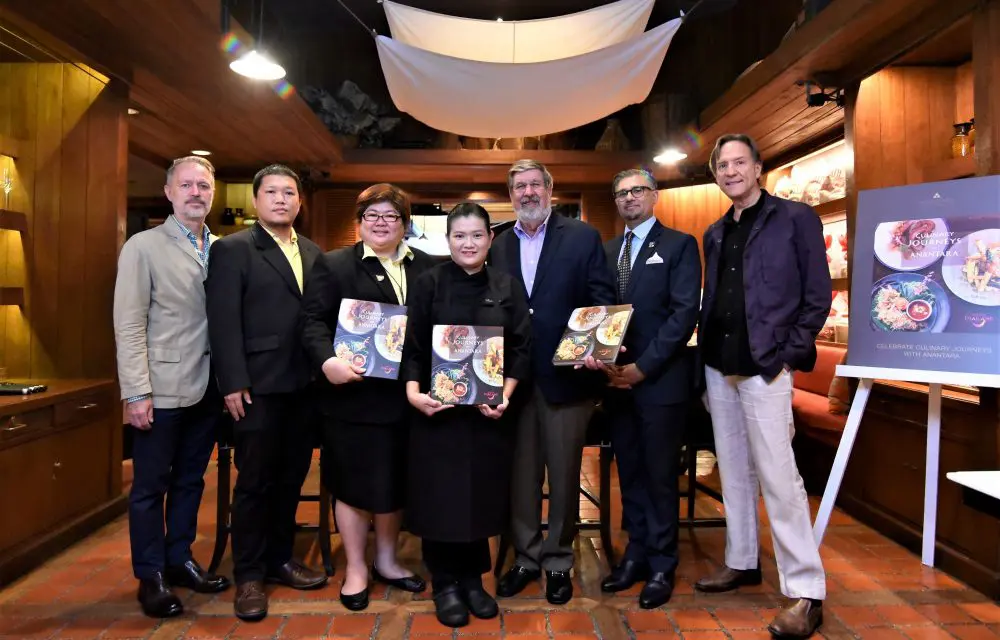 กลุ่มโรงแรมอนันตรา เปิดตัวหนังสือ Culinary Journeys with Anantara