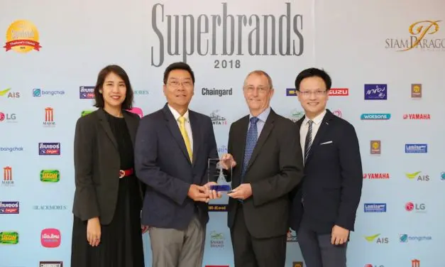 อีซูซุรับรางวัล Superbrands 2018 ตอกย้ำความโดดเด่นของแบรนด์อีซูซุ