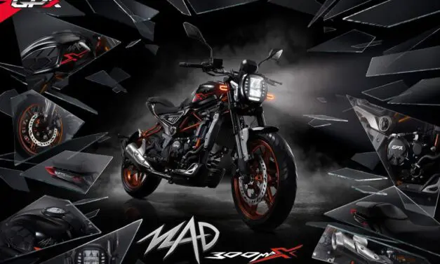 GPX มอเตอร์ไซค์แบรนด์คนไทย ชูไฮไลท์เปิดตัวรถใหม่ รุ่น Special ในรหัส ‘MAD 300 MAX’ ในงาน Motor Expo 2019 (มหกรรมยานยนต์ ครั้งที่ 36)