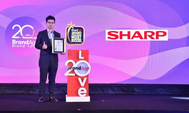 ชาร์ป คว้ารางวัล THAILAND MOST ADMIRED BRAND AWARD 2020 ครองใจผู้บริโภคคนรักเครื่องฟอกอากาศ