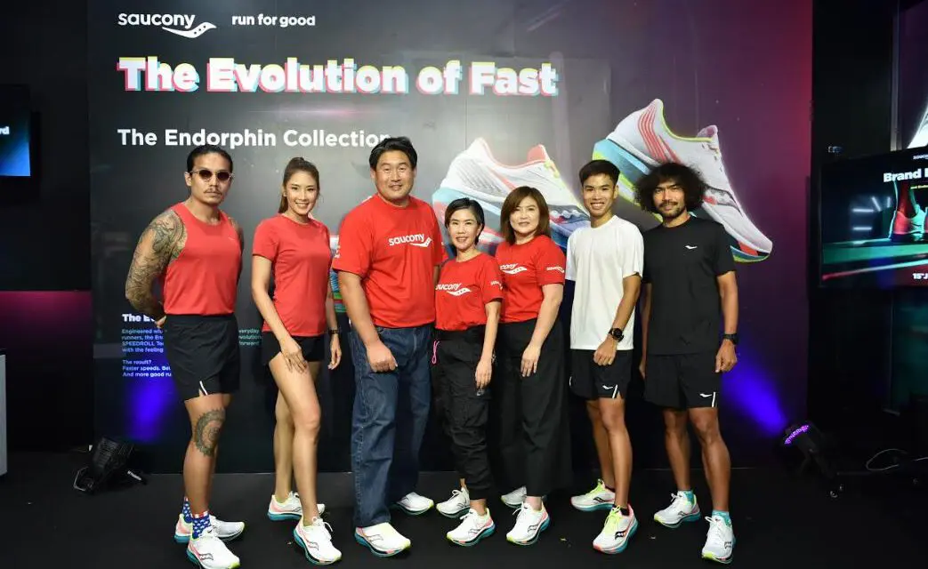 ซอคคือนี่ เชิญสัมผัสประสบการณ์ Saucony Brand Experience พร้อมเปิดตัวรองเท้าวิ่ง เอ็นดอร์ฟิน คอลเล็กชั่น ชูเทคโนโลยีสปีดโรลล์ ให้ทุกวันของคุณ เป็นวันติดสปีด