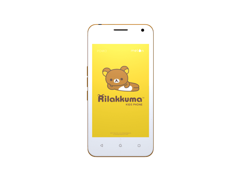 POMO Rilakkuma Kids Phone  โทรศัพท์ที่ปลอดภัยที่สุดสำหรับเด็ก