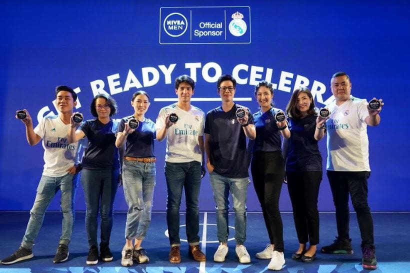 นีเวีย เมน ฉลองยิ่งใหญ่ประกาศพันธมิตรกับสโมสรเรอัล มาดริด เผย นีเวีย เมน ครีม เคล็ดลับเตรียมพร้อมสำหรับผิวผู้ชาย พร้อมชวนระเบิดฟอร์มเชียร์ฟุตบอลแมทช์หยุดโลกส่งท้ายปี