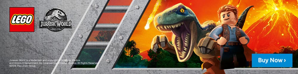 “LEGO” ชวนเปิดมิติใหม่แห่งการผจญภัยกับไดโนเสาร์  “Jurassic World บนเกาะ Islar Nubar”