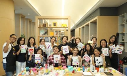 Spaces โคเวิร์กกิ้งและพื้นที่ทำงานพร้อมใช้งานแบบครบวงจร  ร่วมสร้างสุขเพื่อสังคมกับกิจกรรม Spaces x Art for Cancer workshop