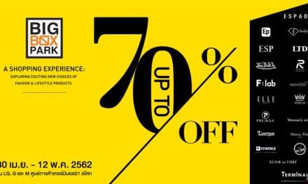 BIG BOX PARK 2019 แฟชั่นนิสต้ารอเลย! อัพเดตแฟชั่นเทรนด์ไหนมาแรง