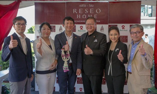 บริษัท รีโว เอสเตท ต้อนรับรองผู้ว่า ไทสึเกะ จากจังหวัดคุมะโมโตะ