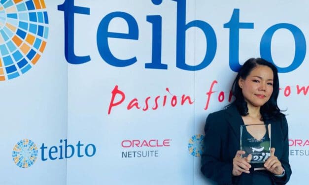 Teibto (เติบโต) โชว์เจ๋ง Solution Provider ไทยเพียงเจ้าเดียวที่คว้า Top Value Partner Award (ASEAN) FY20 จาก Oracle NetSuite และเป็นที่หนึ่งในอาเซียน