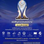 ศูนย์คุณธรรม ชวนส่งผลงานเข้าร่วม Thailand Moral Awards 2025 ต่อเนื่องเป็นปีที่ 6