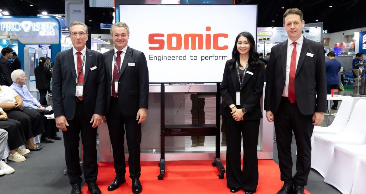 SOMIC ปักหมุดไทยเป็นฮับ ขยายตลาดเอเชีย ดันเทคโนโลยีบรรจุภัณฑ์อัตโนมัติ รองรับอุตสาหกรรมอาหาร-สินค้าอุปโภคบริโภค